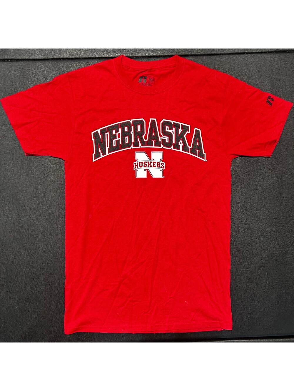 Nebraska Cornhuskers Red Russell Athletic T-Shirt Men’s Small
